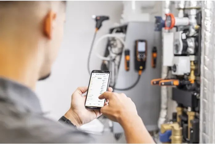 آنالایزر Testo 310II با اپلیکیشن موبایل
